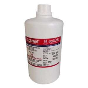 CLORIWAT WATER DISINFACTANT - Sodium Hypochlorite Solution <p style="font-size:16px;">1 LTR</p>