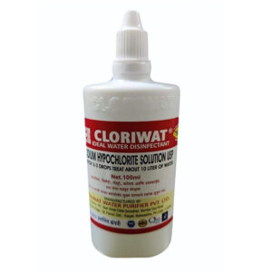 CLORIWAT WATER DISINFACTANT - Sodium Hypochlorite Solution <p style="font-size:16px;">100 ML</p>