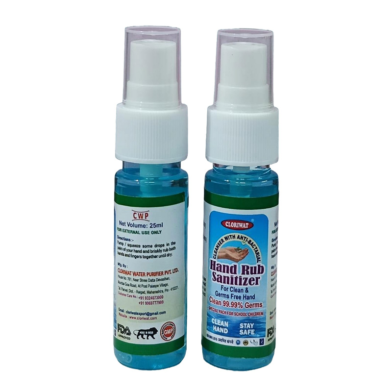 HAND SANITIZER DISINFACTANT<p style="font-size:16px;">25 ML</p>