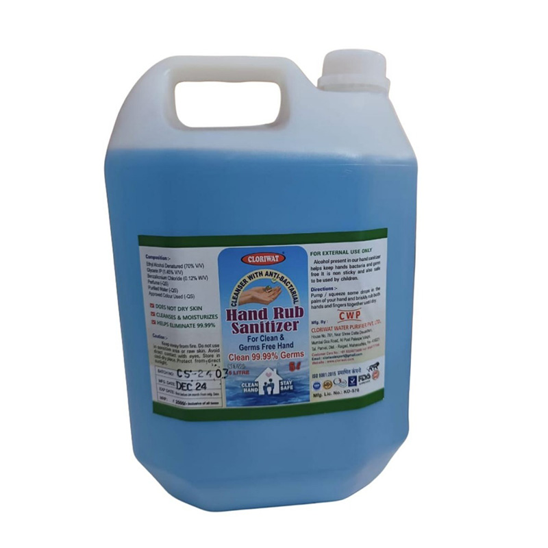 HAND SANITIZER DISINFECTANT <p style="font-size:16px;">5 L</p>
