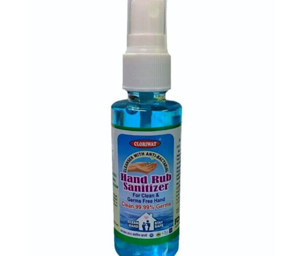 <span style="font-weight:700; font-size:19px;">Hand Rub Sanitizer Disinfectant</span><br><span style="font-weight:700; font-size:13px;">60 ml</span>